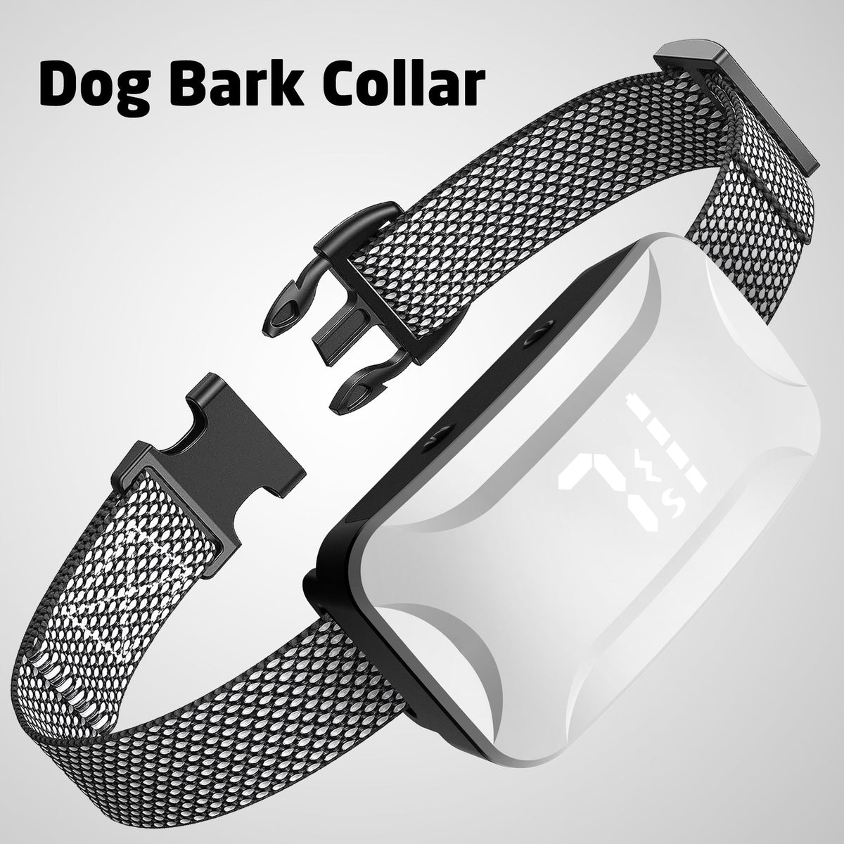 3S Vibration Bark Collar with Digital Display
