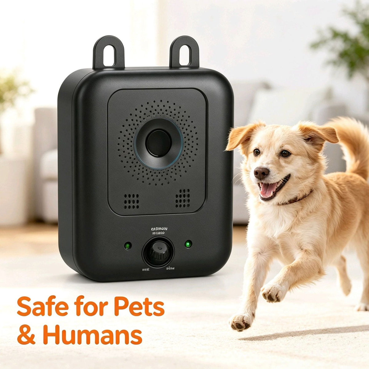 Automatic Ultrasonic Bark Deterrent for Home & Yard
