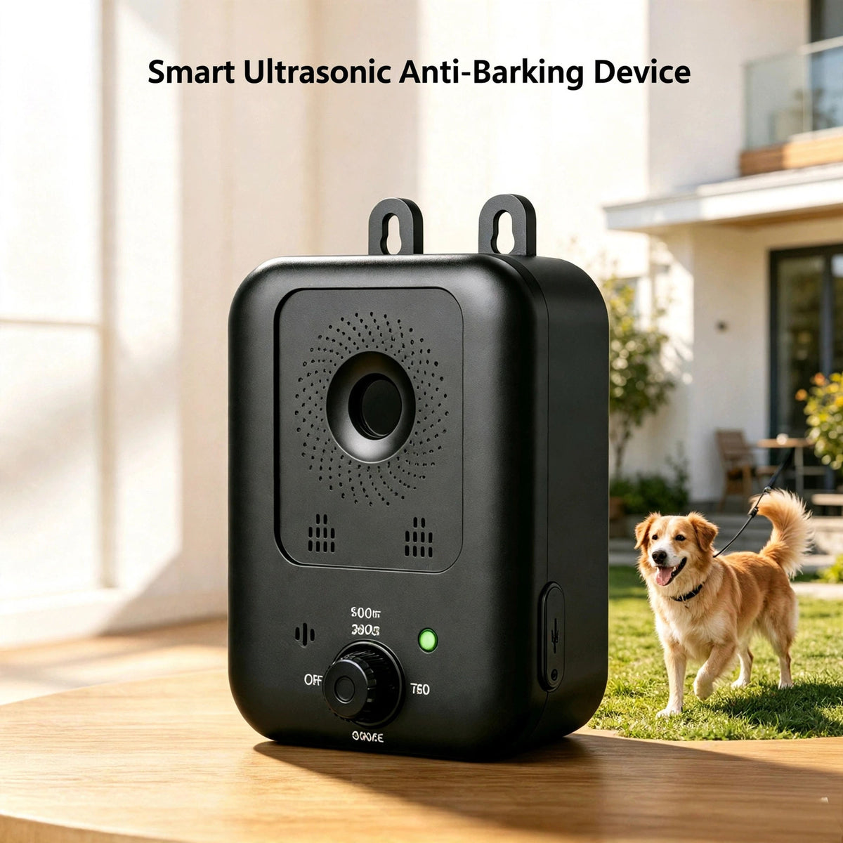 Automatic Ultrasonic Bark Deterrent for Home & Yard