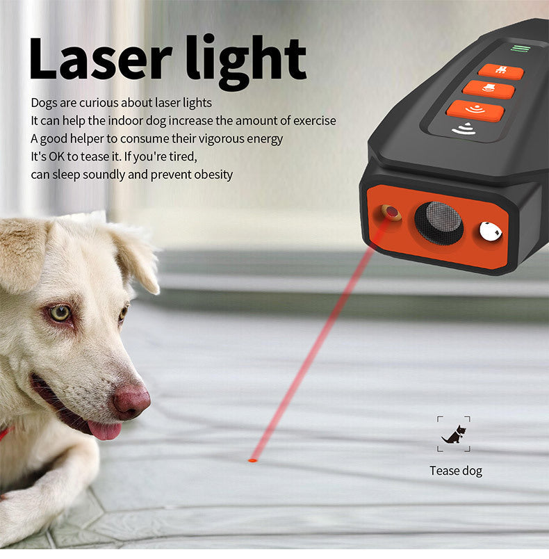 Handheld Variable-Frequency Ultrasonic Dog Trainer